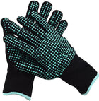 Heat Resistant Gloves for Hair Styling - Blue